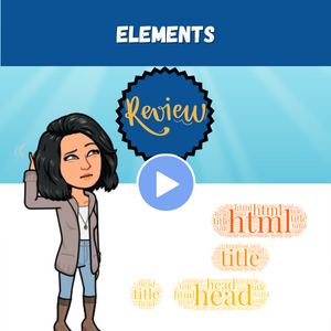 6: HTML Elements Review: What Each Element Does