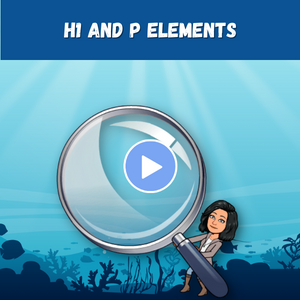 8: Using h1 and p Elements to Structure a Webpage